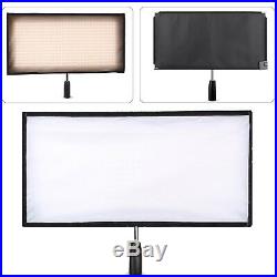 Travor FL-3060A Bi-color Video Light Studio Roll-up Panel Lamp for Photography