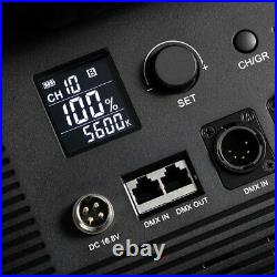 UK 2pcs Godox LED1000Bi II Bi-Color 5600K Studio LED Video Continuous Lighting