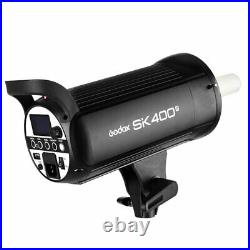 UK Godox SK400II 2.4G 400W Wireless X System Studio Flash Strobe Light Head 220V