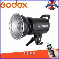 UK Godox SL 60W 5600K Studio LED Video Light Continuous Light + Remote Control