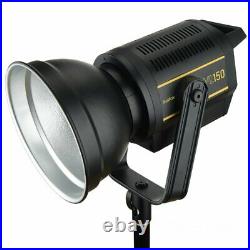 UK Godox VL150 150Ws 5600K Compact Studio LED Video Light Bowens +BD-04 barndoor