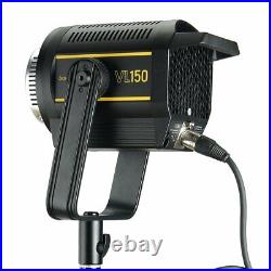 UK Godox VL150 150Ws 5600K Compact Studio LED Video Light Bowens +BD-04 barndoor