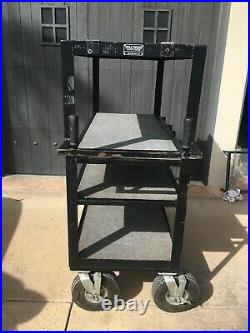 Video/sound/ Grip Studio Utility Cart 55x55x22 On Set Cart L. A. Pick Up Only