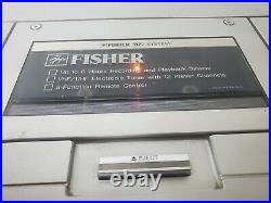 Vintage 80's Fisher FVH-515 Video Cassette Recorder Studio Standard VHS VCR