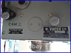 Vinten 3717 mk 3 Vintage Professional Tripod camera head studio pan tilt