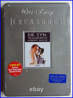 Walt Disney Treasures Dr. Syn The Scarecrow Of Romney Marsh 1964 (2008 DVD)
