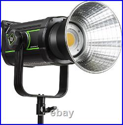Weeylite 200W LED Video Light Dimmable 5600K Photography Studio Lighting Kit App
