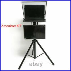 YISHI 20 Professional Folding Teleprompter For Studio Video Interview Live News