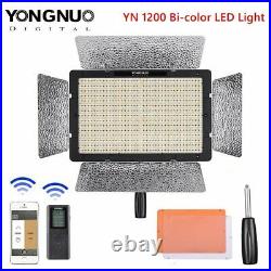 YONGNUO YN1200 Bi-color LED Video Light Lamp Panel f Camera DSLR Photo Studio