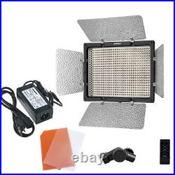 YONGNUO YN600L LED Video Light Photography Studio Lighting Kit + UK Adapter