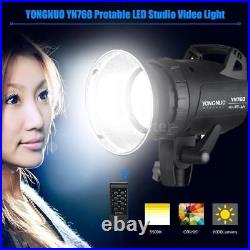 YONGNUO YN760 5500K Pro Studio Photography video studio flash Lamp LED Light 80W