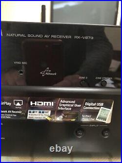 Yamaha RX-V673 7.2 Channel 100 Watt Receiver