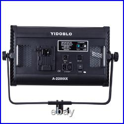 Yidoblo 70W A2200IX CRI 93+ LED Panel/Barndoor/LCD Display Video Studio Lighting