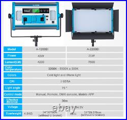 Yidoblo Adjustable Bi-color LED Studio Soft Video Light Panel 3200K-5500K Kit
