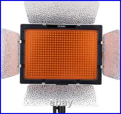 Yongnuo YN-600 Studio 600 LED Video Light + AC Power Adapter Charger