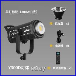 ZSYB 200W 300W LED Video Light Spoitlight Professional Photography Studio Light