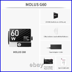 Zhiyun Molus G60 Video Light 60W Portable Studio Led Light for Video Shooting