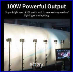 Zhiyun Molus X100 Led Video COB Light 100W Bi-Color Studio Outdoor Photography
